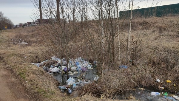 Под Тверью на берегу Тверцы выросла свалка Под Тверью на берегу Тверцы выросла свалка