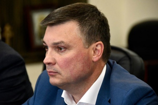 Сергей Голубев провёл рабочую встречу с управляющим Тверским отделением ПАО Сбербанк Валерием Виноградовым