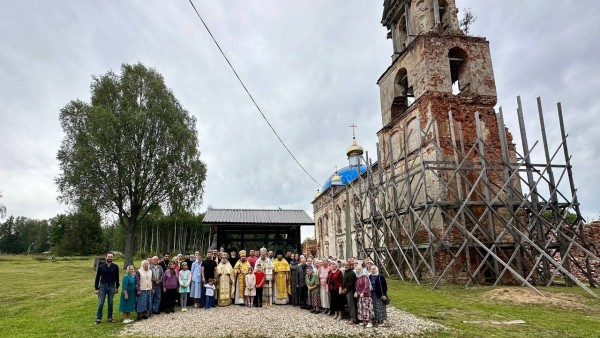 В Тверской области восстанавливают Успенский монастырь в Могилëвке В Тверской области восстанавливают Успенский монастырь в Могилëвке
