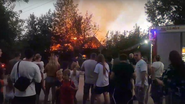 Во Ржеве произошёл пожар в заброшенном доме Во Ржеве произошёл пожар в заброшенном доме