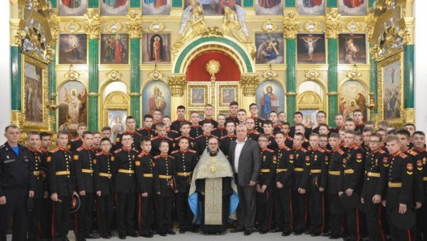 Тверские суворовцы побывали в Ниловой пустыни Тверские суворовцы побывали в Ниловой пустыни