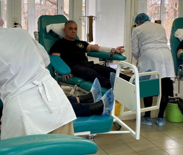 Тверские судебные приставы приняли участие в донорской акции
