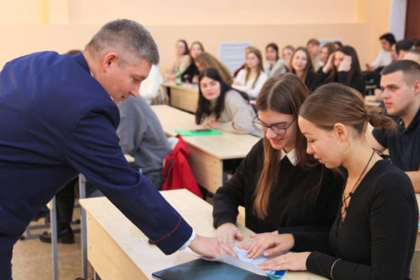 Криминалист СКР передал опыт студентам Тверского госуниверситета