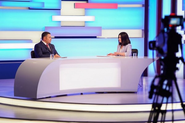 Китайские предприятия и новые школы: итоги прямого эфира с губернатором Тверской области Китайские предприятия и новые школы: итоги прямого эфира с губернатором Тверской области