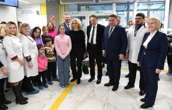В Тверской области открыли три новых поликлиники В Тверской области открыли три новых поликлиники