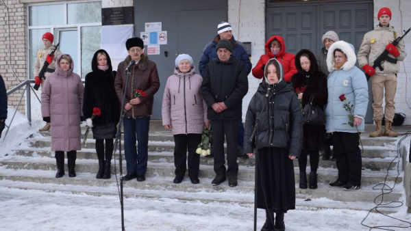 В школах Оленинского округа открыли мемориальные доски погибшим на СВО землякам В школах Оленинского округа открыли мемориальные доски погибшим на СВО землякам