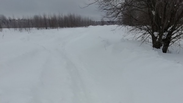 Несколько деревень Тверской области остались без продуктов из-за снега на дороге Несколько деревень Тверской области остались без продуктов из-за снега на дороге