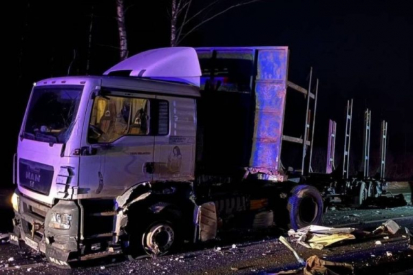 Один человек пострадал в тройном ДТП с фурами на М-10 в Тверской области