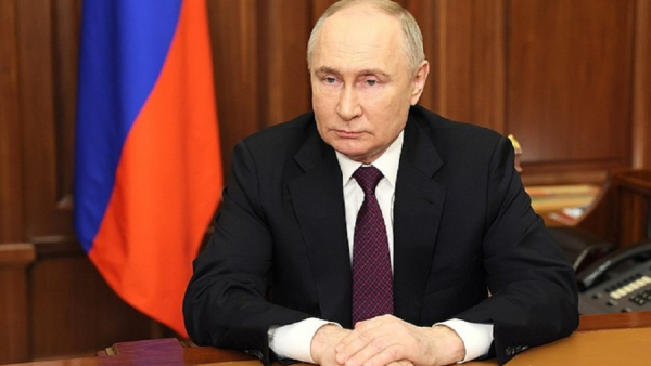 Путин выступил с обращением и объявил 24 марта Днем общенационального траура Путин выступил с обращением и объявил 24 марта Днем общенационального траура