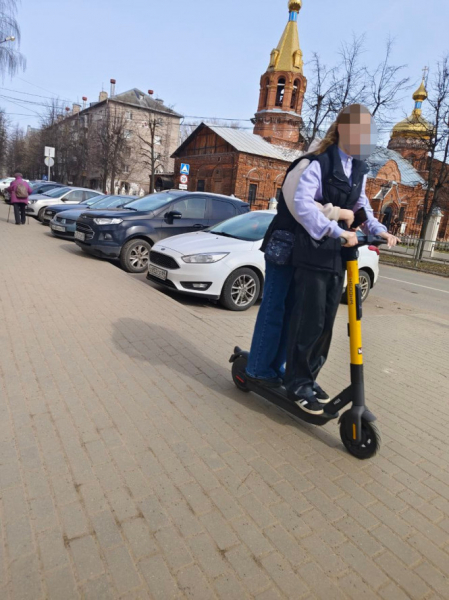 С началом весны в Твери распространились нарушения ПДД среди электросамокатчиков С началом весны в Твери распространились нарушения ПДД среди электросамокатчиков