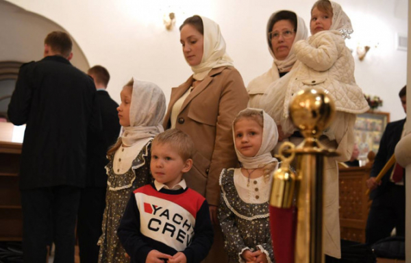 В Спасо-Преображенском соборе Твери впервые за сто лет прошла Пасхальная служба