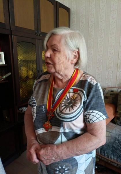 Тверская ткачиха, Герой соцтруда Любовь Парфёнова празднует день рождения