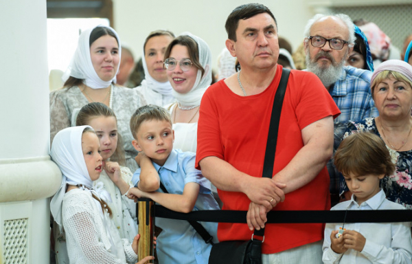 В Твери проходит Великое освящение Спасо-Преображенского собора