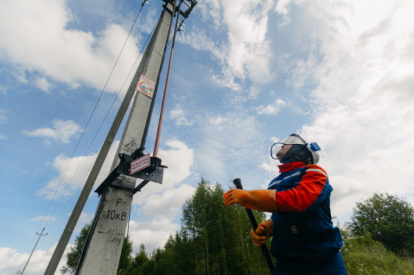 В Тверской области восстановлено электроснабжение более 70% пострадавших от непогоды потребителей