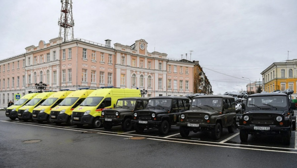 В Верхневолжье автопарк скорой помощи и охотинспекторов пополнился новыми машинами В Верхневолжье автопарк скорой помощи и охотинспекторов пополнился новыми машинами