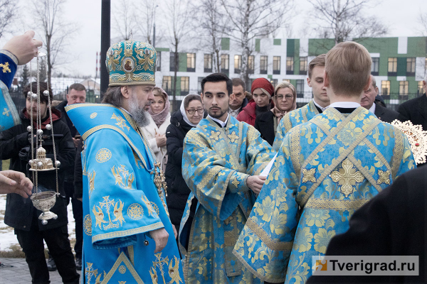 Святыня для суворовцев: в Твери освятили храм в честь великомученика Георгия Победоносца