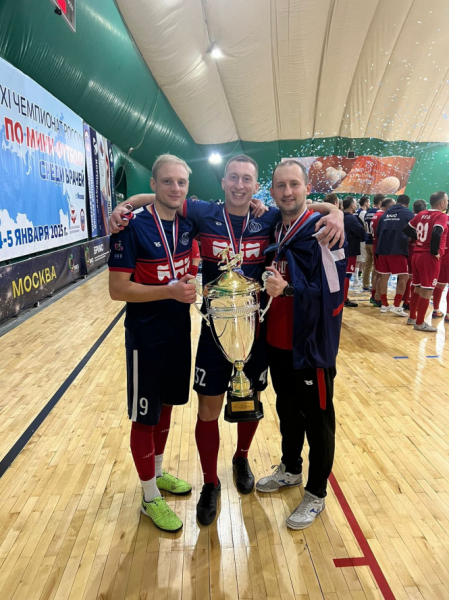 Команда тверских врачей победили на всероссийском чемпионате по мини-футболу Команда тверских врачей победили на всероссийском чемпионате по мини-футболу