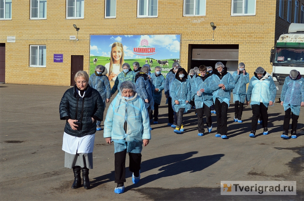 Для школьников Твери провели урок труда на молочной ферме Для школьников Твери провели урок труда на молочной ферме