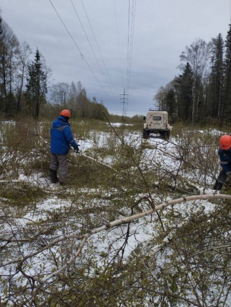 В Тверской области восстанавливают электроснабжение в населенных пунктах, пострадавших от непогоды В Тверской области восстанавливают электроснабжение в населенных пунктах, пострадавших от непогоды
