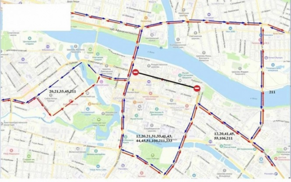 В Твери и области временно изменится схема движения автобусов В Твери и области временно изменится схема движения автобусов
