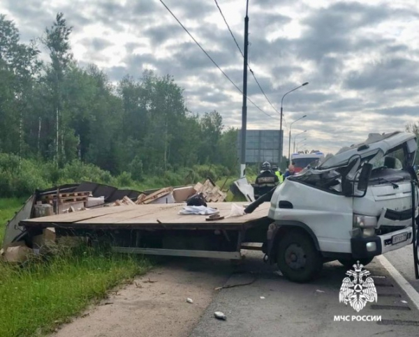 Водитель грузовика не пострадал после страшного ДТП в Тверской области Водитель грузовика не пострадал после страшного ДТП в Тверской области