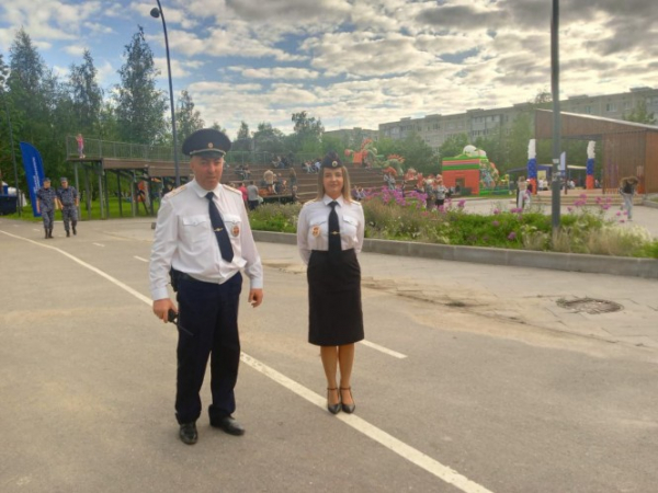 Полиция обеспечила безопасность на празднике в Удомле Полиция обеспечила безопасность на празднике в Удомле