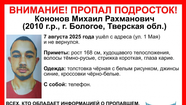 В Тверской области ищут трёх подростков В Тверской области ищут трёх подростков