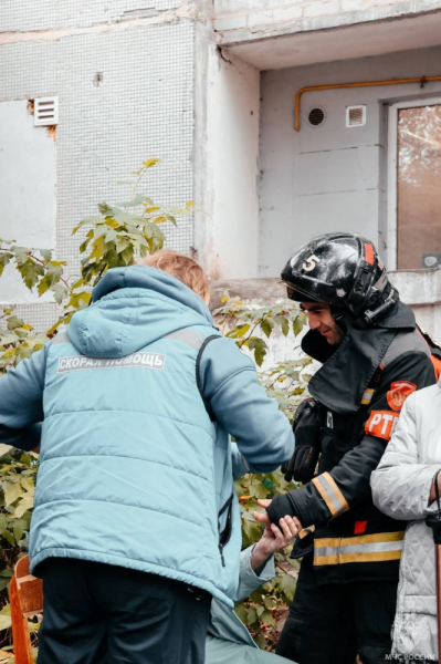 Названа причина пожара с пострадавшим и эвакуацией в Твери