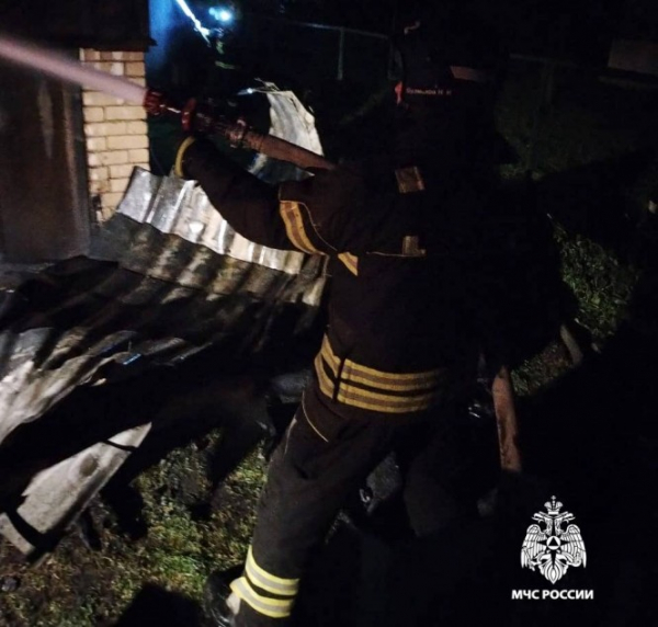 Пожарные спасли соседние дома при пожаре в СНТ под Тверью Пожарные спасли соседние дома при пожаре в СНТ под Тверью