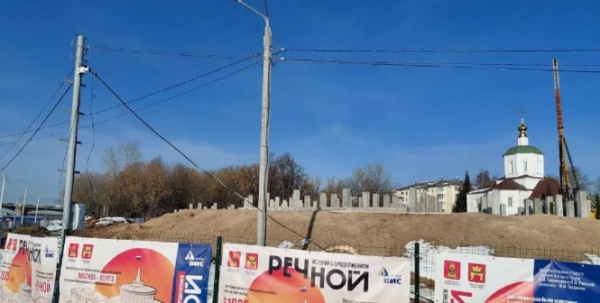 Опубликованы свежие фото и видео со стройки нового Речного вокзала в Твери Опубликованы свежие фото и видео со стройки нового Речного вокзала в Твери