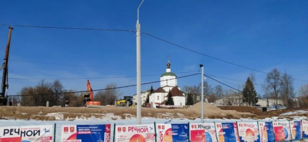 Опубликованы свежие фото и видео со стройки нового Речного вокзала в Твери Опубликованы свежие фото и видео со стройки нового Речного вокзала в Твери