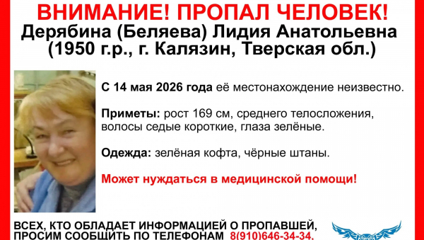 В Тверской области волонтеры ищут пропавшую пенсионерку В Тверской области волонтеры ищут пропавшую пенсионерку