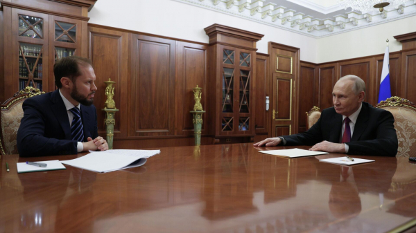 Путин пожелал главе Тверской области Королеву успехов на выборах Путин пожелал главе Тверской области Королеву успехов на выборах