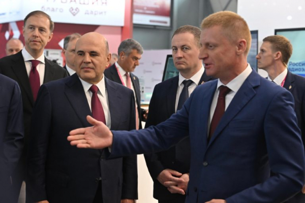 Достижения тверской промышленности отметил премьер-министр РФ Михаил Мишустин Достижения тверской промышленности отметил премьер-министр РФ Михаил Мишустин