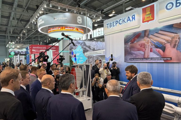 Достижения тверской промышленности отметил премьер-министр РФ Михаил Мишустин Достижения тверской промышленности отметил премьер-министр РФ Михаил Мишустин