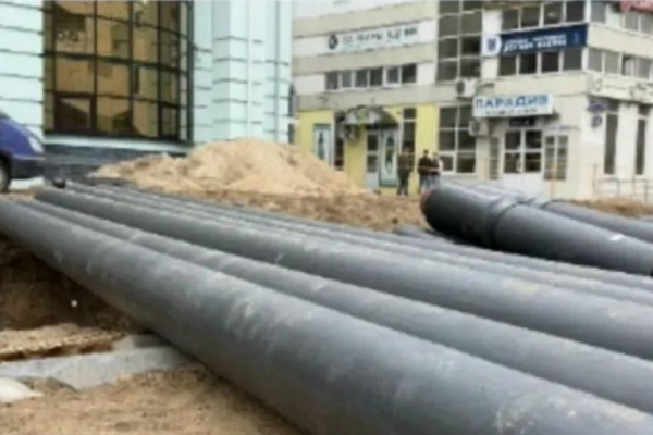 В Твери на Трехсвятской заменят 550 метров труб теплосетей В Твери на Трехсвятской заменят 550 метров труб теплосетей