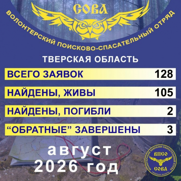 Два пропавших в Тверской области человека найдены погибшими