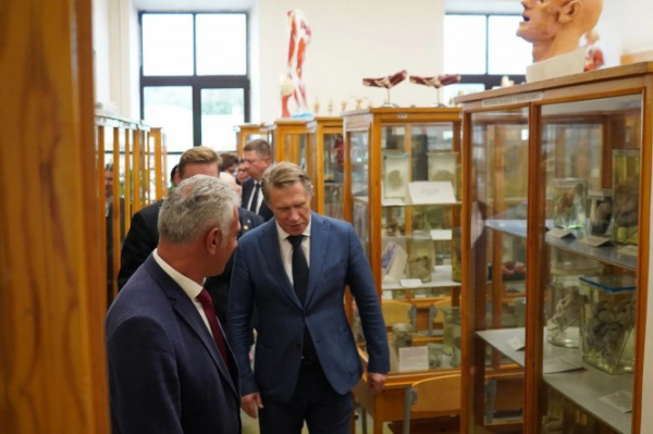 Министр здравоохранения РФ М. А. Мурашко посетил Тверской медуниверситет