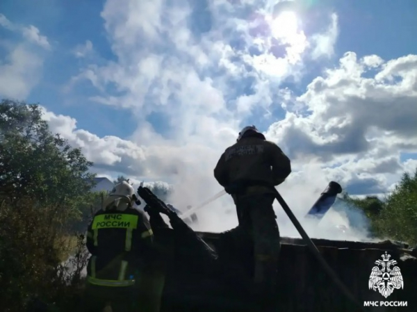 Неисправность привела к пожару в Тверской области Неисправность привела к пожару в Тверской области