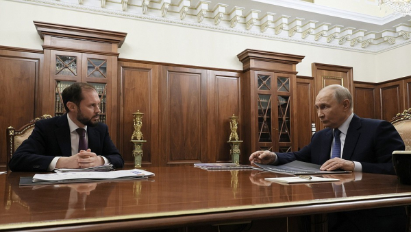 Президент Владимир Путин встретился с главой Тверской области Виталием Королевым Президент Владимир Путин встретился с главой Тверской области Виталием Королевым